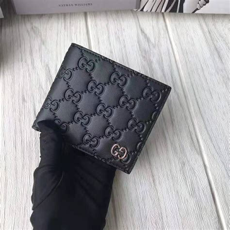 gucci signature wallet men's|gucci signature wallet on chain.